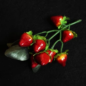Купить Фрукты, ягоды пенопласт на ветке 10-15см