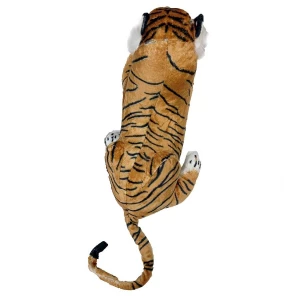 Купить Мягкая игрушка РЫЧИТ Тигр лежачий Средний 80см (+55см хвост)