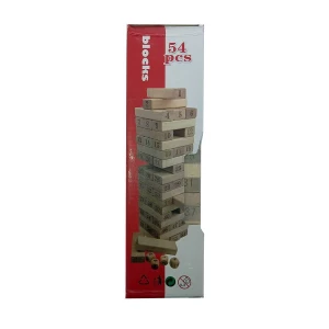 Приобретаем  Джанга Башня 54 блока и 4 кубика