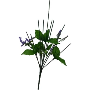 Фото Подбукетник 12 голов 4 листа 3 добавки 38см 013-101с/321