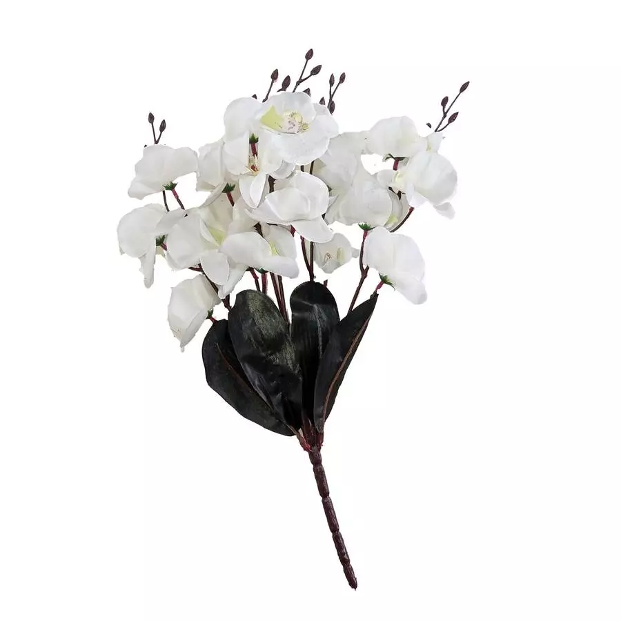 Букет 5 веток орхидеи (20 головок) 46см фото 4