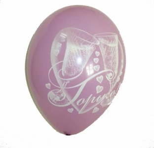 Покупаем по Бийску Воздушные шары Свадебные 3 вида 100шт 24см