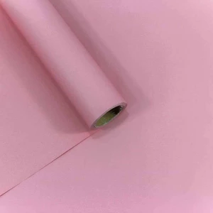 Фотография Пленка матовая "Корейская" Бледно-розовый 58см x 10м 001338/5