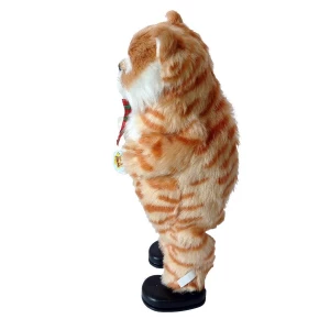 Заказываем в Йошкар-Оле Мягкая игр. поющий кот поёт песню и танцует ОРАНЖ 28см