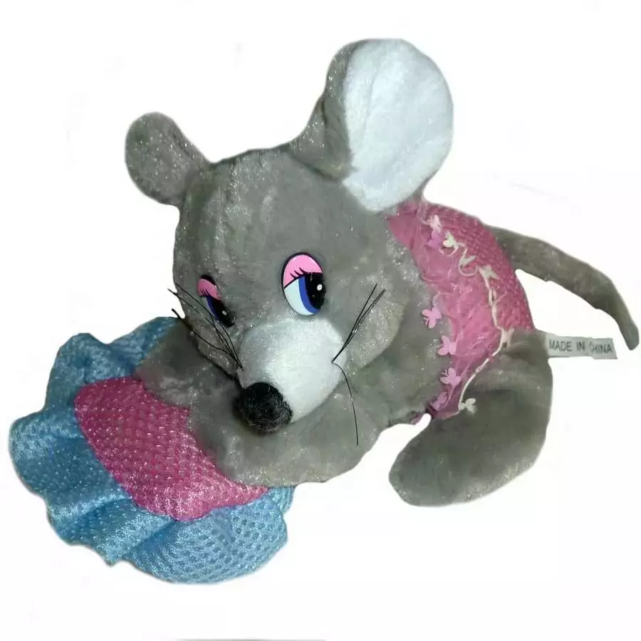 Мышь мягкий звук. Мягкая игрушка мышка Аллочка в платье, 21 см (MT-mrt021913-21). Мягкая игрушка мышь. Мягкая игрушка мышонок. Игрушка фуфлик мышка.