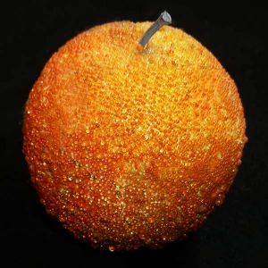 Товар Апельсин пенопласт в сахаре 8см