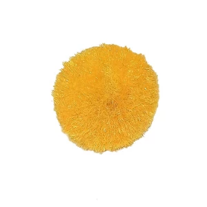 Фото Добавка серединка мохнатая для ромашки жёлтая 24мм 1680шт/кг