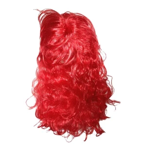 Фотка Парик длинные волосы Вьюн Red 50см