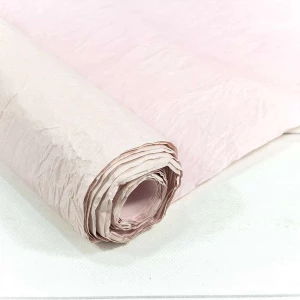 Фотка Бумага Эколюкс двухцветная пыльная роза/розовый 70см x 5м BEM0007