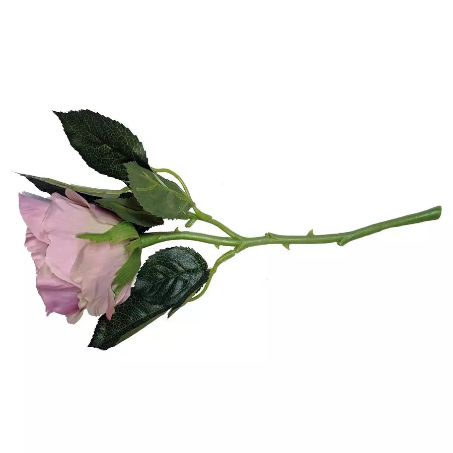 Веточка с интерьерной розой 886-16 30см фото 1