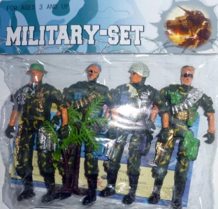 Фото Набор 4-х солдат в пакете MilitarySet