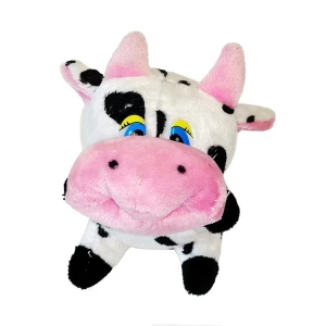 Фотка Мягкая игр. Корова с розовым ртом (пол поцелуя) 12см