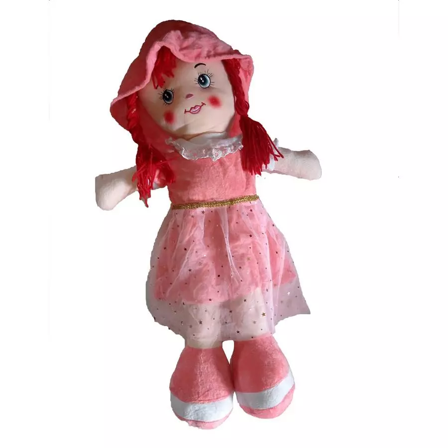Мягкая игрушка Девочка в платье большая 65см фото 2