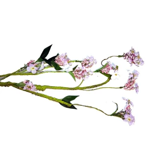 Фотка Интерьерная ветка с цветами 120см 886-9