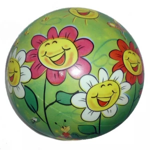Картинка Мяч резиновый с цветочками №6