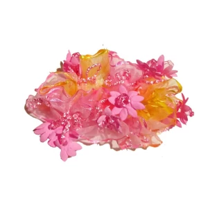 Фотка Резинка с цветочками 12-18см