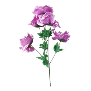 Картинка Букет с розами на 5 голов 57см 379-476