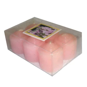 Купить в Йошкар-Оле Набор шесть Розовых свечей 3,5x4см