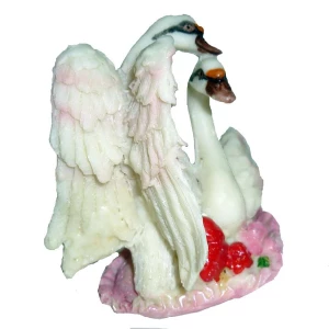 Купить в Норильске Сувенир Пара лебедей с сердцем 794 7см