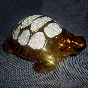 Фотография Сувенир Большая Черепаха под золото 4553