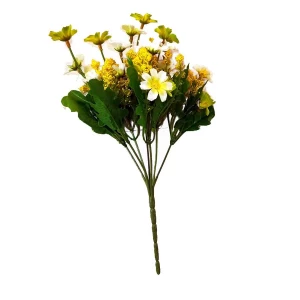 Фотография Букет полевых ромашек (7 веток 20-28 цветков) 864-08 32см