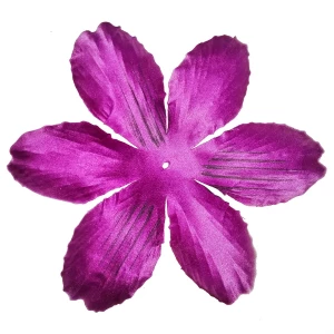 Картинка Заготовка для тюльпана Люкс 73-021 Фиолетовая 1-ый слой 6-кон. 14,5см (x1) 642шт/кг