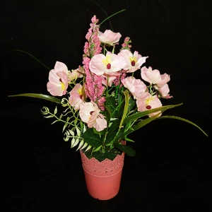 Купить в Йошкар-Оле Букет искусственных цветов в горшке 524