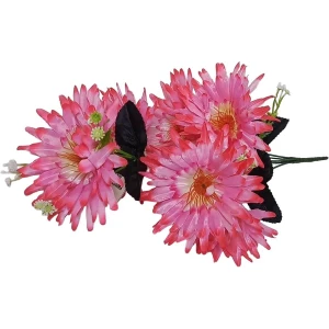 Фото Букет с георгинами 6 голов 43см 548-346