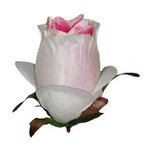 Фото Головка розы Барик с листом 5сл 9,5см 1-2-1 336АБВ-л056-201-191-171-056-008 1/28