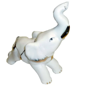 Покупаем по Норильску Сувенир Слон белый с позолотой 2682