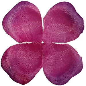 Купить Заготовка для розы 190-3 Фиолетовая квадр. 4-кон. (x1) 12см 1637шт/кг