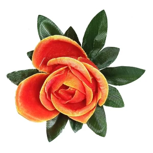 Купить  Головка розы Ювента 4сл с листом 13см 2-1 437АБ-л071-191-148-172 1/28