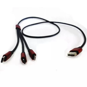 Картинка USB кабель 3в1 длинный