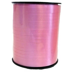 Фотка Лента для шаров Атласная 0,5см Розовая бобина 250м 11х9см