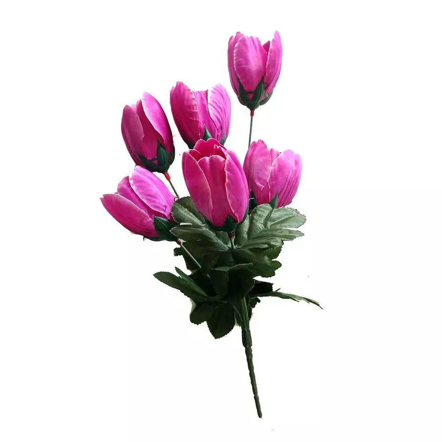 Букет тюльпана на 6 голов 34см 274-522 фото 1