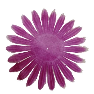 Фотка Заг-ка для хризантемы YZ-11 фиолетов с бел. кантом 17см 681шт/кг