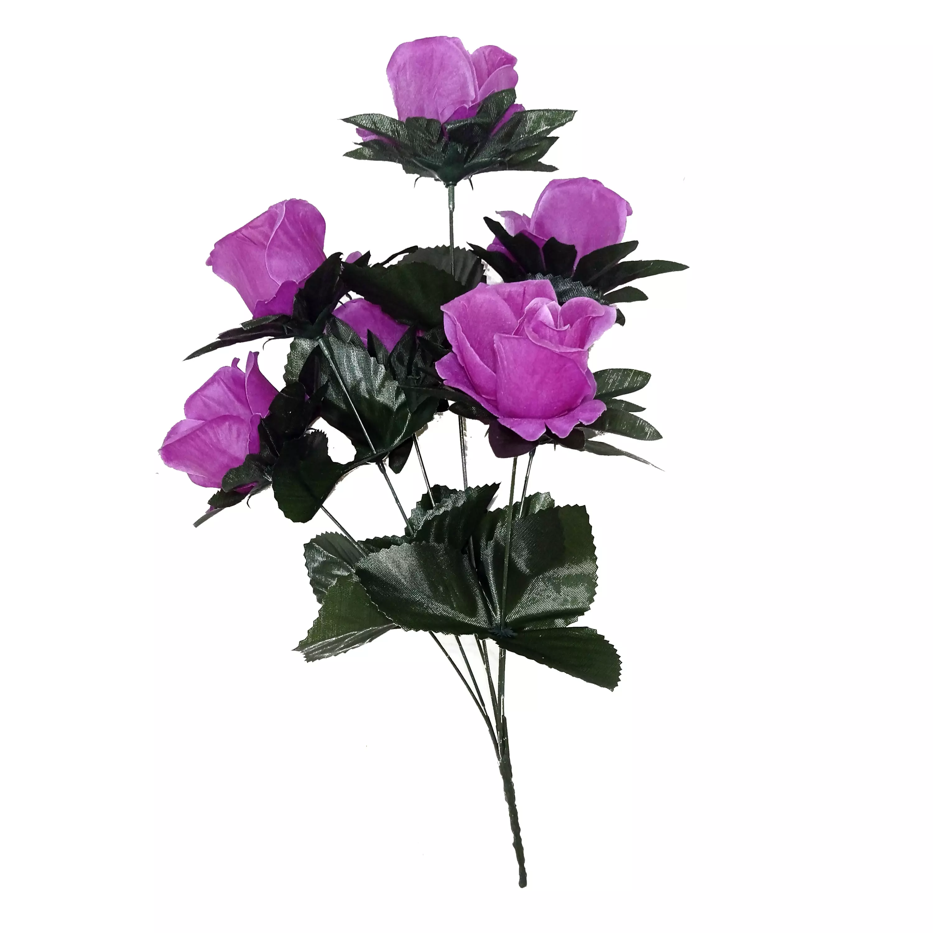 Фотография Букет с розами 6 голов 45см 481-778
