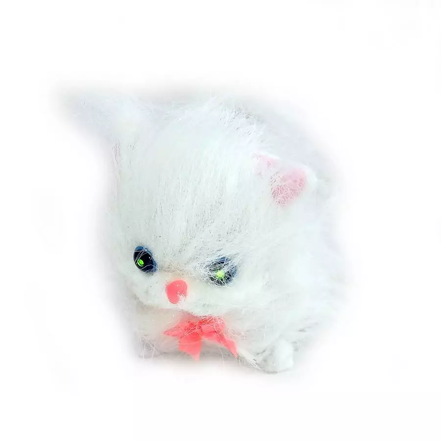Фотография Кошка бегающая (виляет хвостом и светятся глаза) 20см