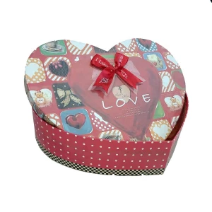 Купить Коробка в форме сердца Бантик Love 30x24см