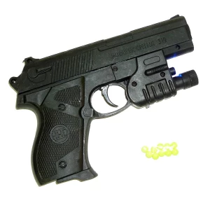Купить в Санкт-Петербурге Пистолет с лазером, подсветкой и пульки HUAHU 319 в пакете