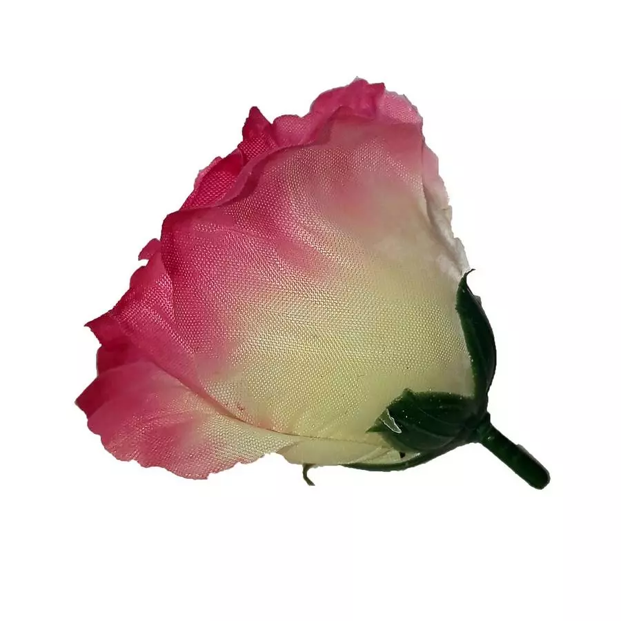 Фотография Головка розы полураскрытый бутон 4сл 7см 1м047