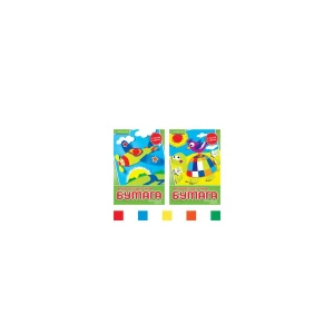 Картинка Бумага Цветная А4 5 Листов 5 Цветов Флуоресцентная "Хобби Тайм" Асс-Т 11-405-245