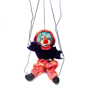 Фотография Детская забава Клоун марионетка