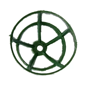 Фотография Зонтик для цветов средний зеленый 3,5см 411с 1848шт/кг