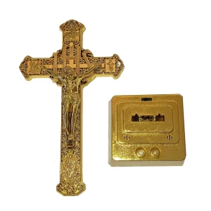 Приобретаем по Норильску Сувенир Иисус крест с подсветкой 2780 23см