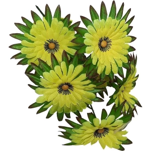 Фото Букет с георгинами 7 голов 38см 342-650