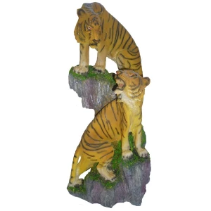 Картинка Два тигра на камне 40см