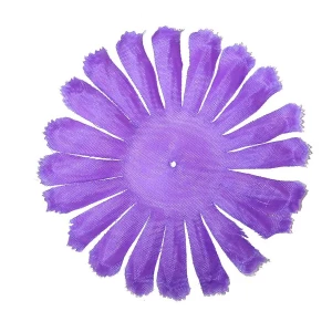 Картинка Заг-ка для шафрана YZ-41 фиолетового с белым кантом 1 слой 12,5см 1110шт/кг