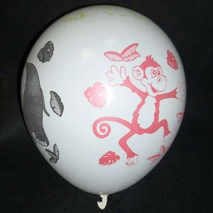 Заказываем в Архангельске Воздушный шар (32см) С любовью цветы (оптом - 100 штук)