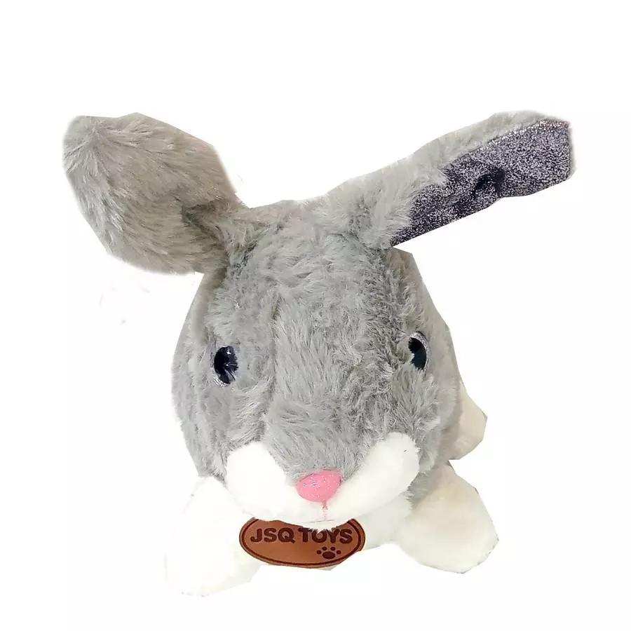 Фотография Мягкая игрушка Кролик лежачий T3111